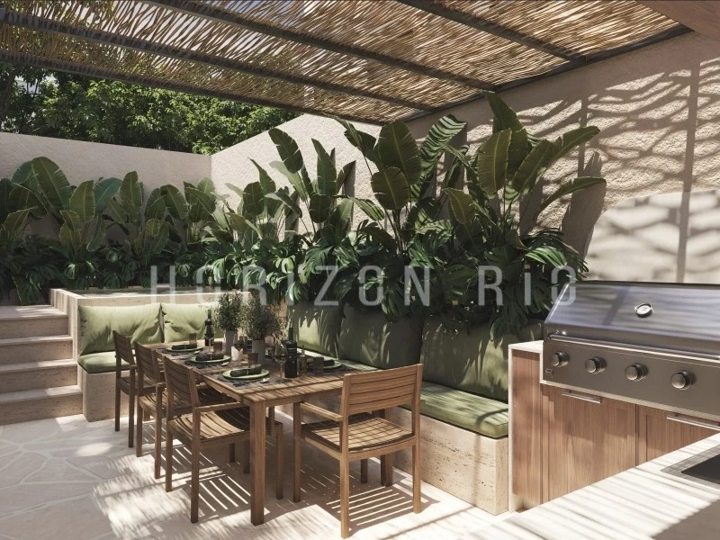 3 bedroom apartment with swimming pool