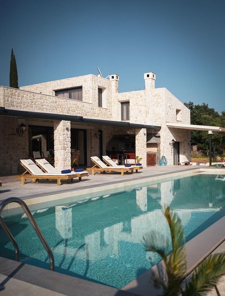 2 - vente maison vue mer achílleion îles ioniennes grèce