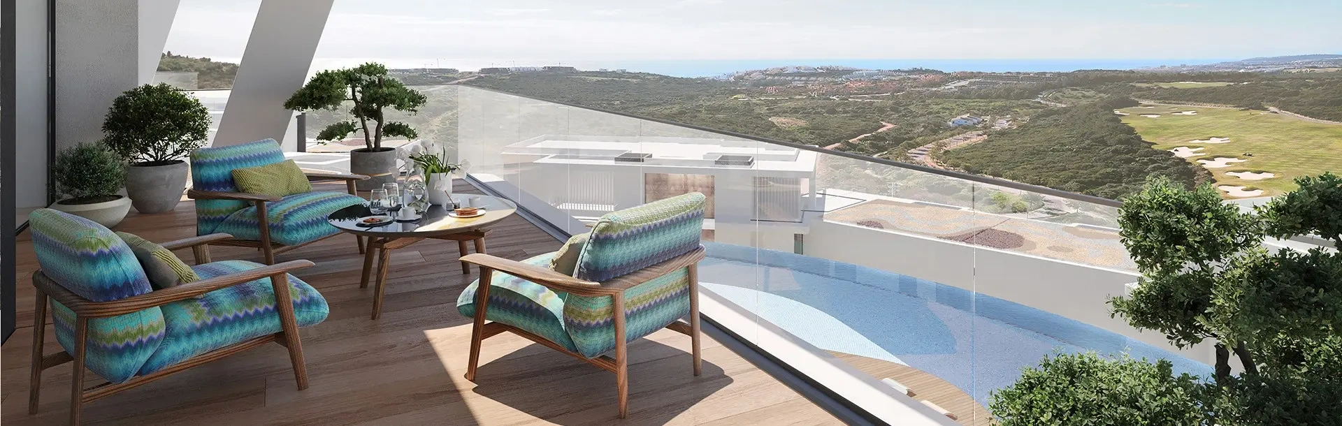 2 - venda apartamento vista de mar casares - costa del sol andaluzia espanha