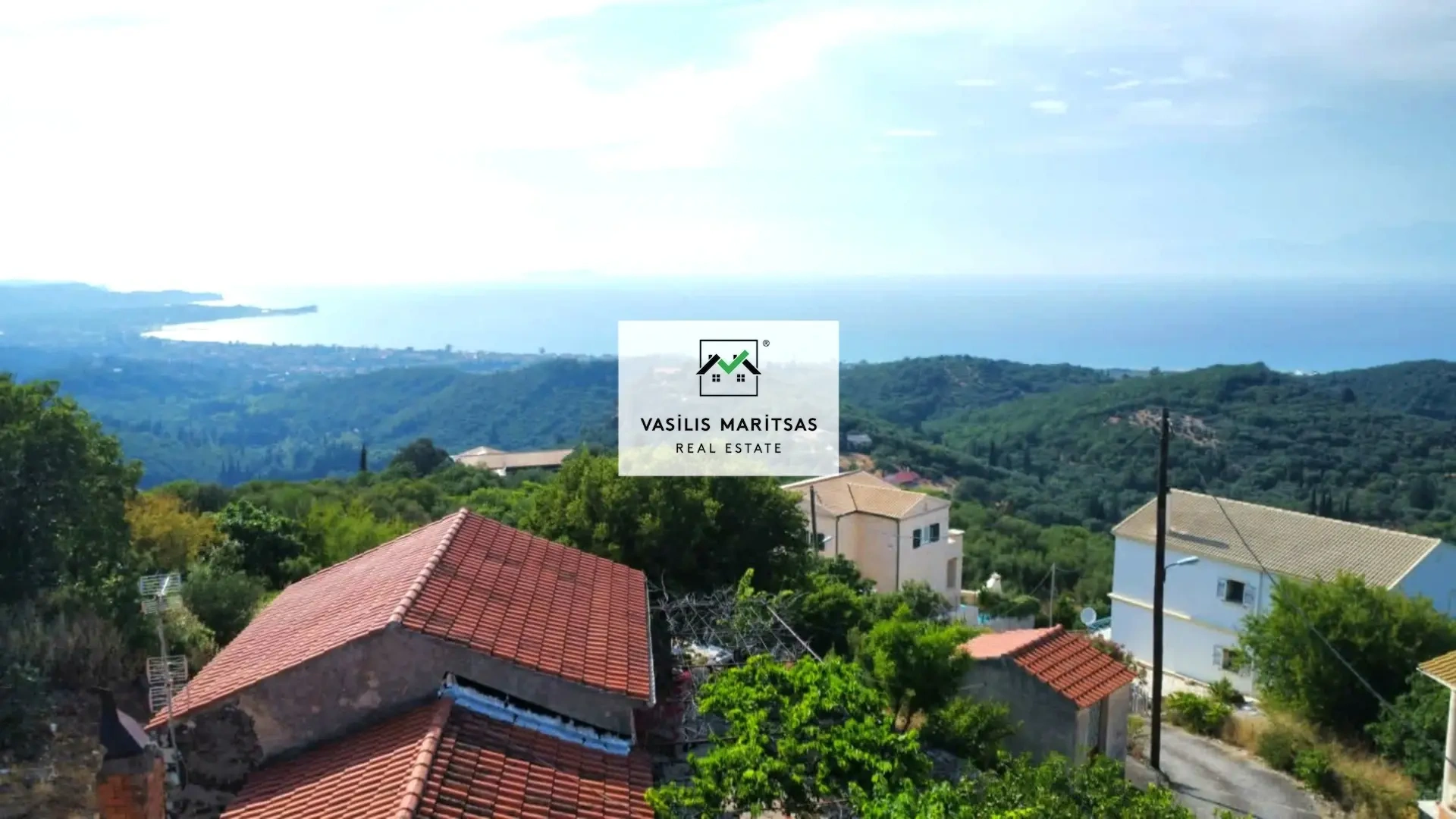 1 - продажа дом вид моря corfu ионические острова греция