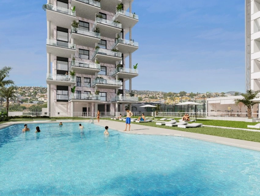 1 - продажа квартира вид моря calpe - costa blanca валенсия испания