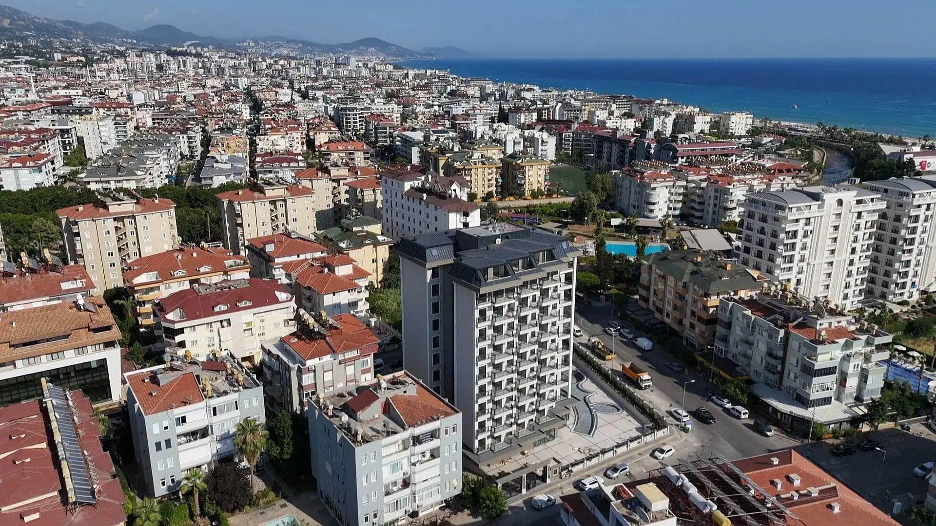 2 - vente appartement plage à pied alanya antalya turquie