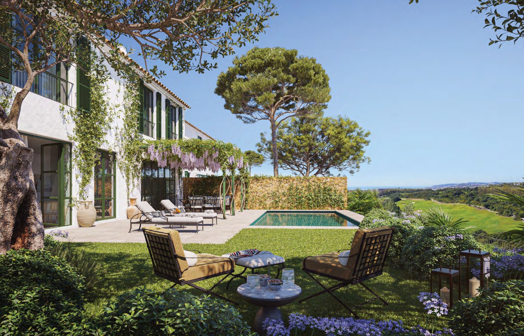1 - sea view villa for sale in casares - costa del sol andalusia spain