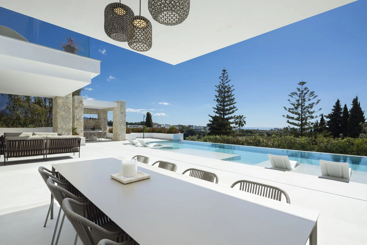 2 - sea view house for sale in benahavis - costa del sol andalusia spain