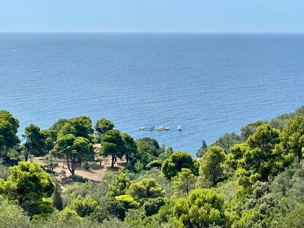 2 - vente terrain vue mer corfu îles ioniennes grèce