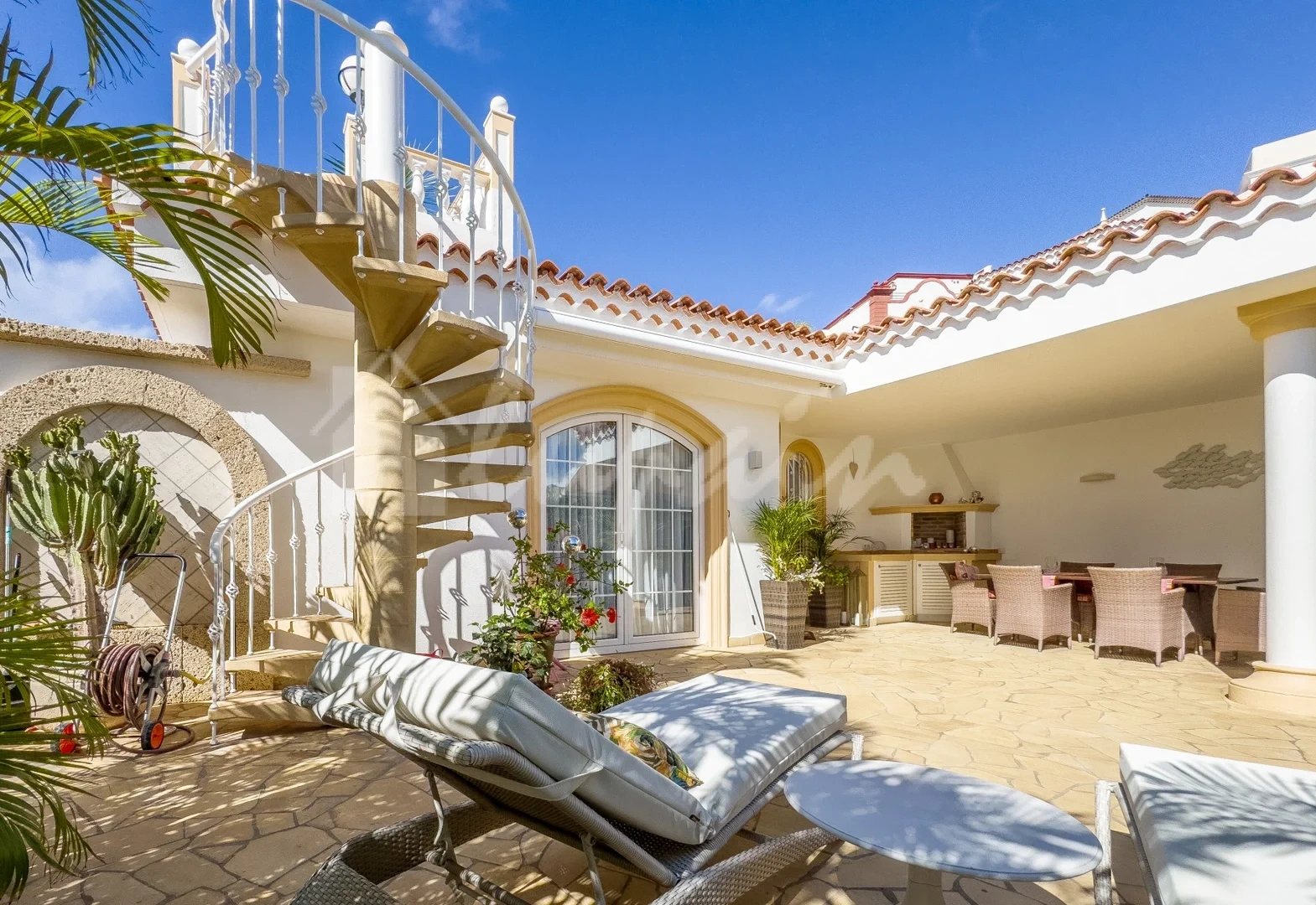 1 - sea view villa for sale in costa adeje tenerife - canary islands spain