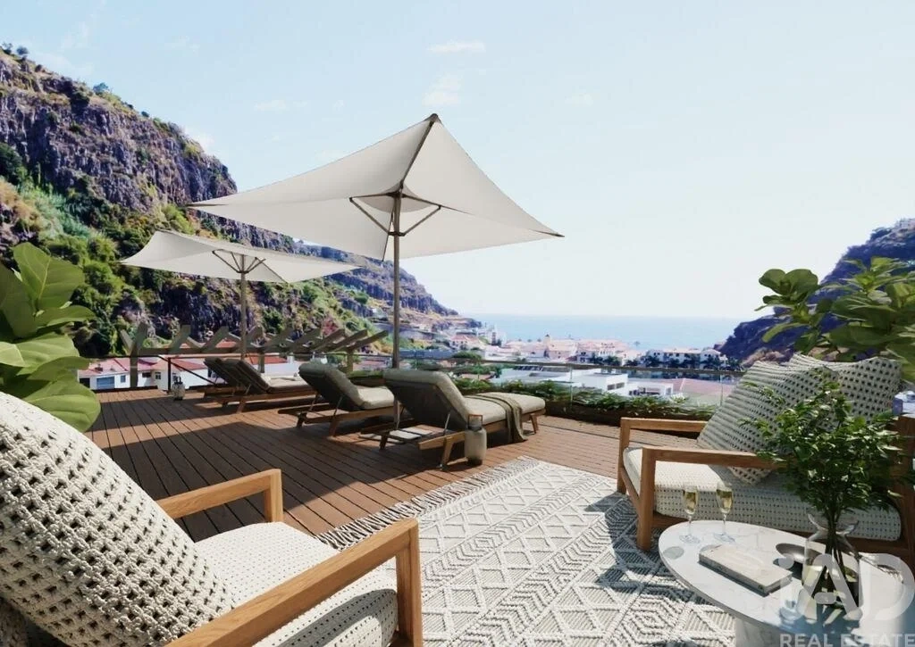 1 - vente appartement vue mer ribeira brava madère portugal