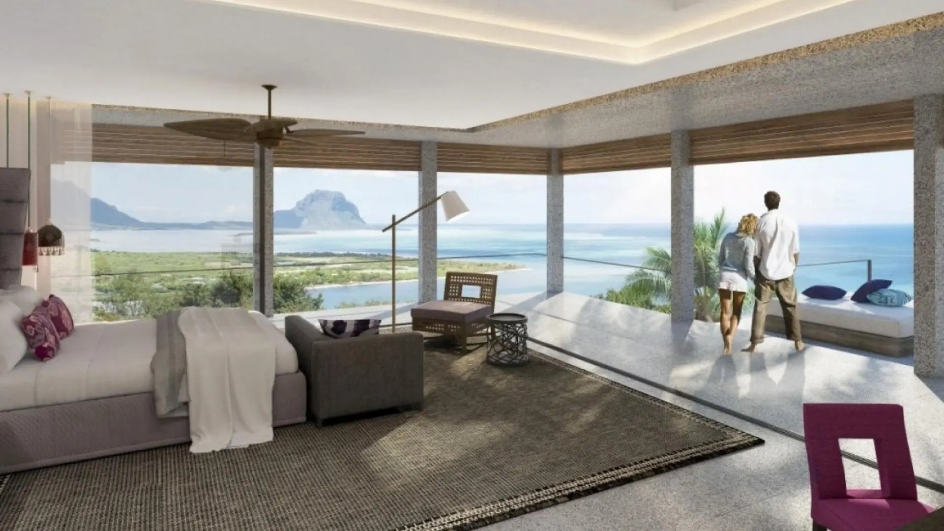 2 - vendita villa vista mare black river rivière noire mauritius