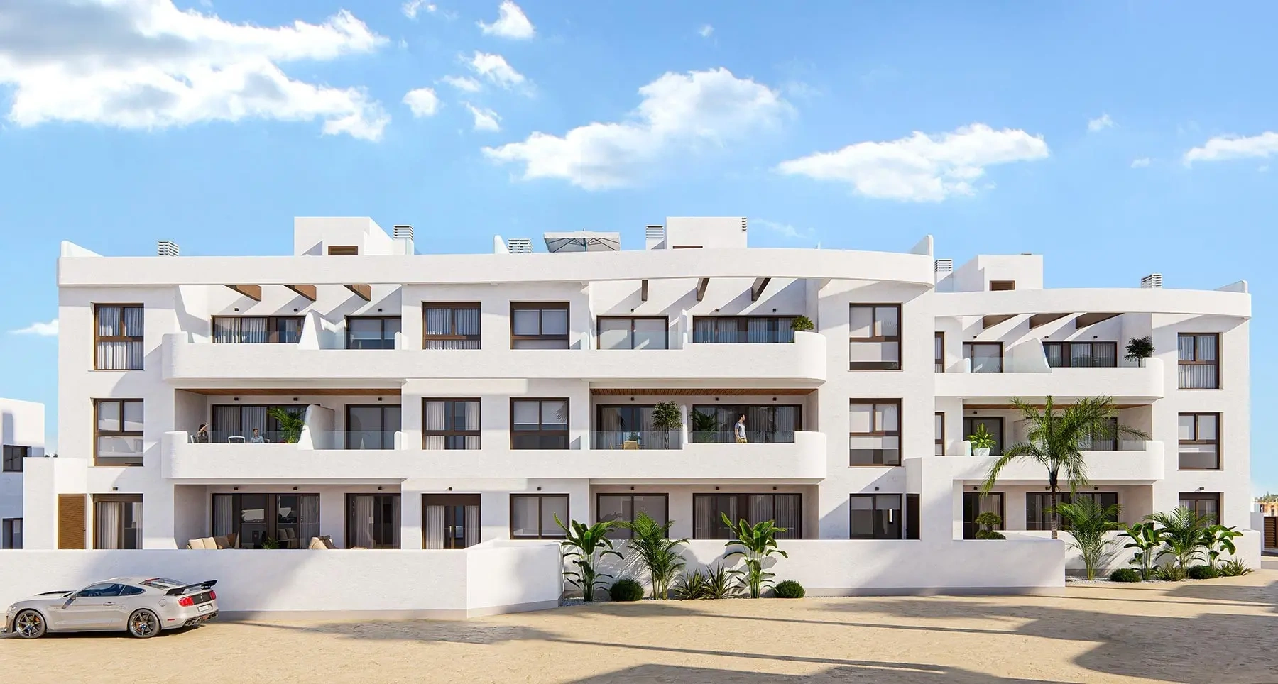 2 - vente appartement vue mer los alcazares région de murcie espagne