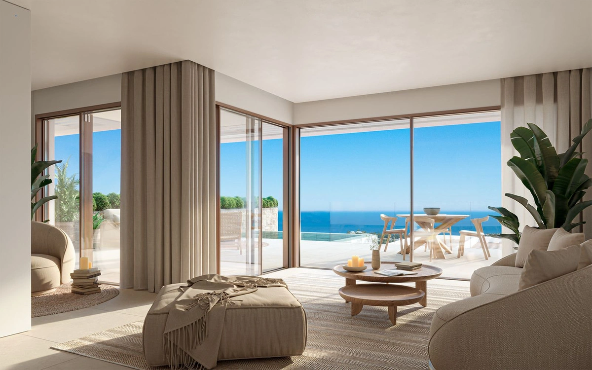 1 - venda apartamento vista de mar mijas andaluzia espanha