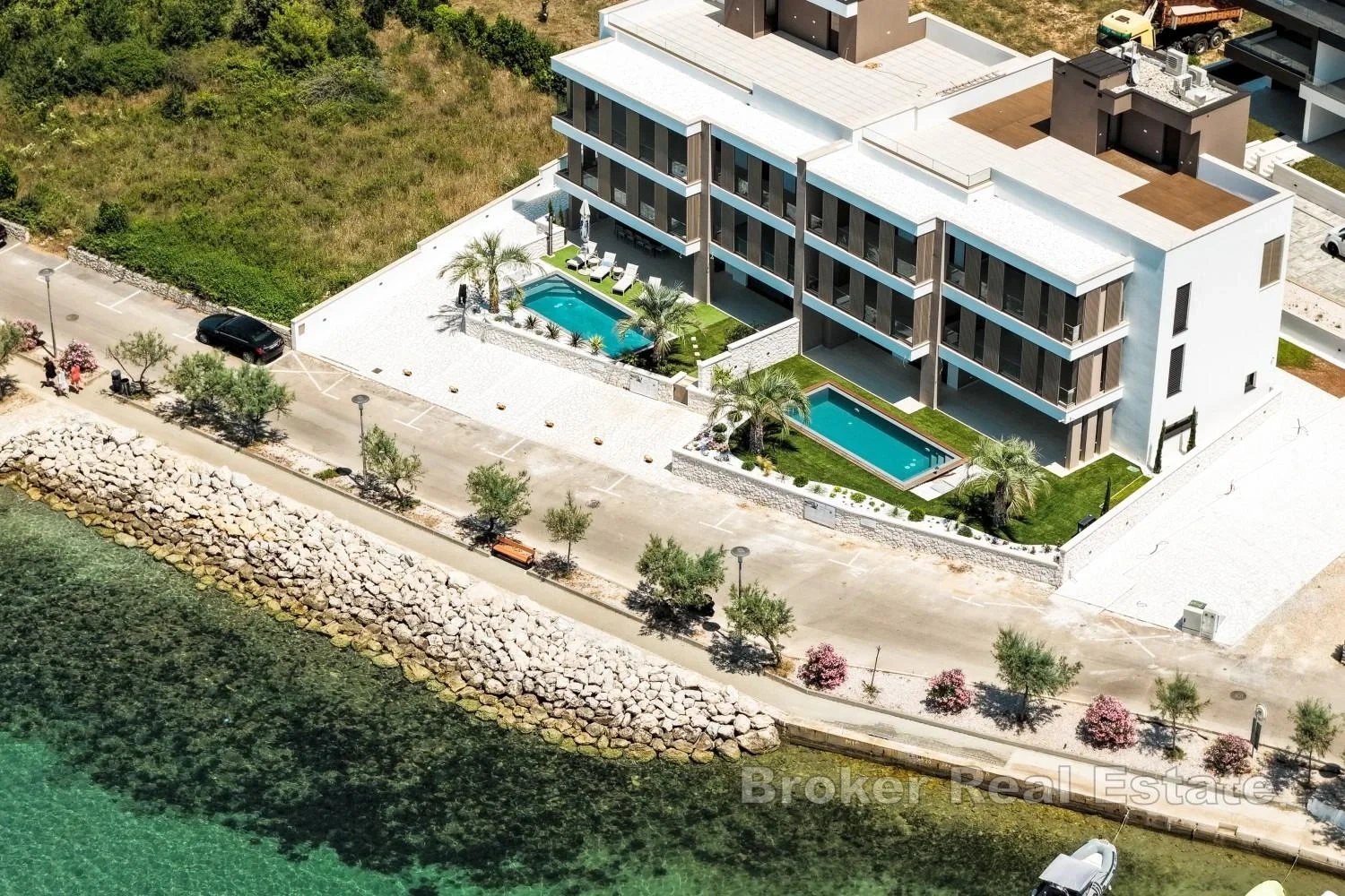 1 - продажа квартира вид моря zadar задарская хорватия