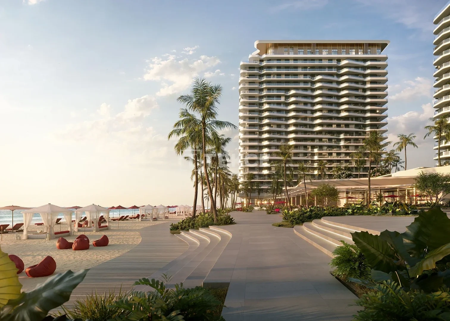 2 - vente appartement pieds dans l'eau al marjan island ras al-khaimah émirats arabes unis