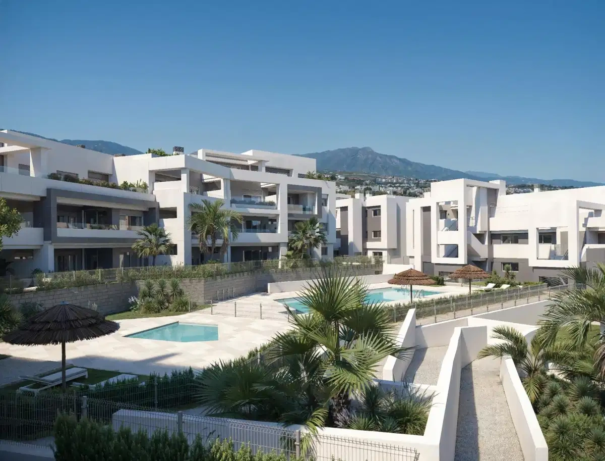 2 - verkoop appartement uitzicht op zee estepona - costa del sol andalusië spanje