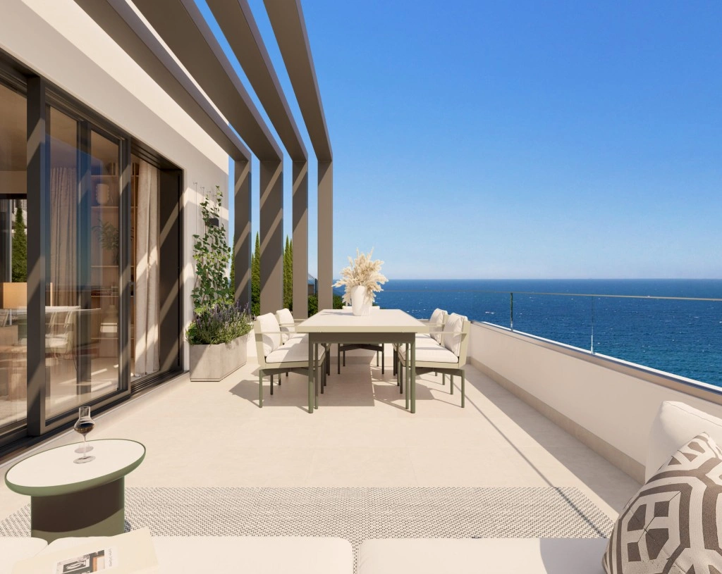 1 - venta apartamento vista al mar algarrobo andalucía españa