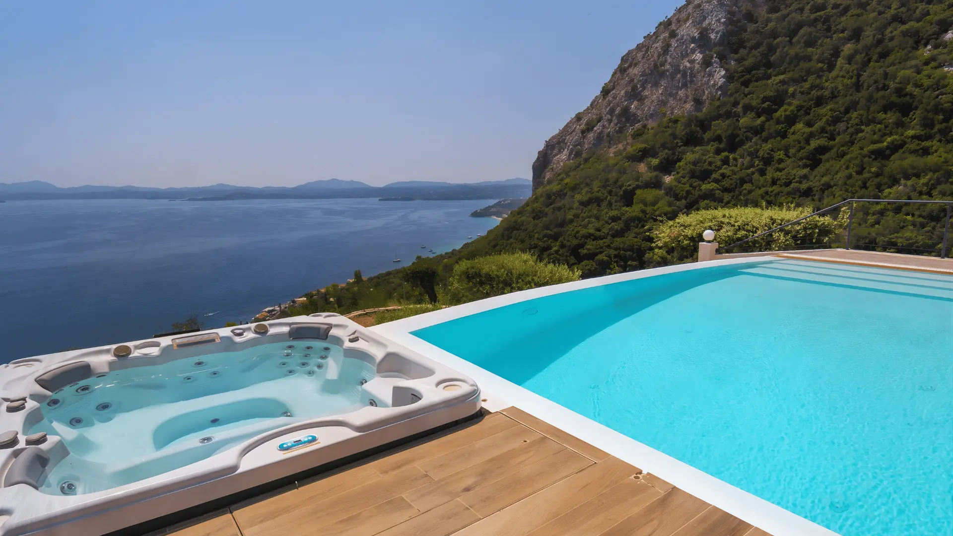 1 - vente propriété vue mer corfu îles ioniennes grèce