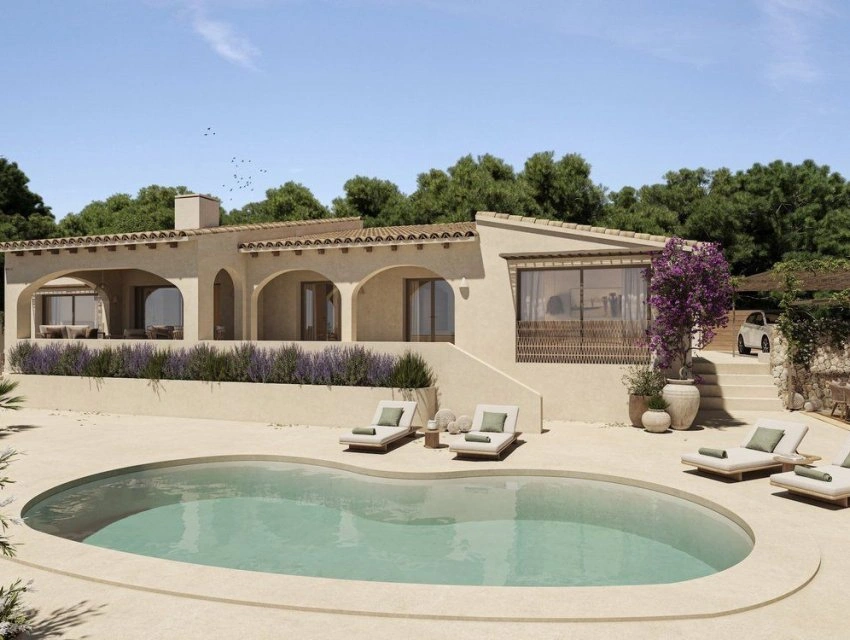 1 - vente villa plage à pied benissa - costa blanca communauté valencienne espagne