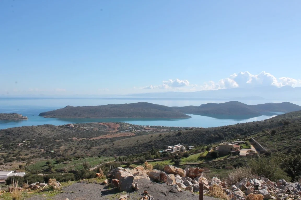 2 - venda terreno vista de mar chavgas creta grécia