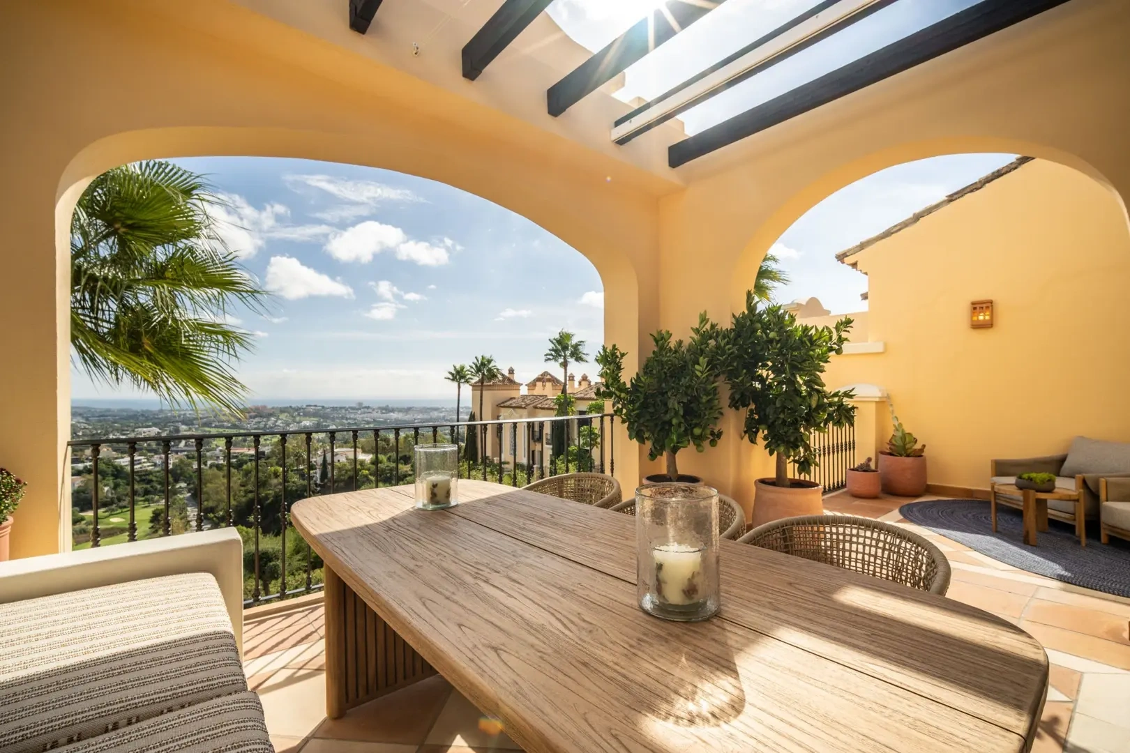 1 - verkoop appartement uitzicht op zee benahavis - costa del sol andalusië spanje