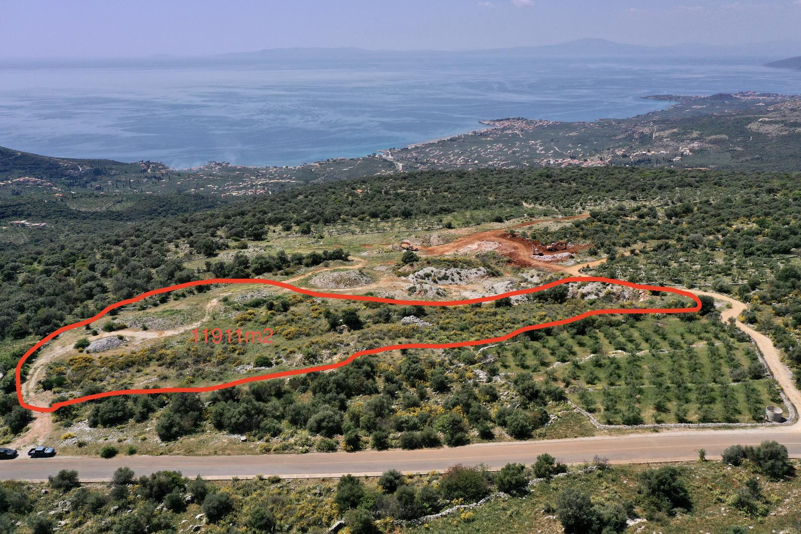 1 - verkauf grundstück meerblick plátsa peloponnes griechenland