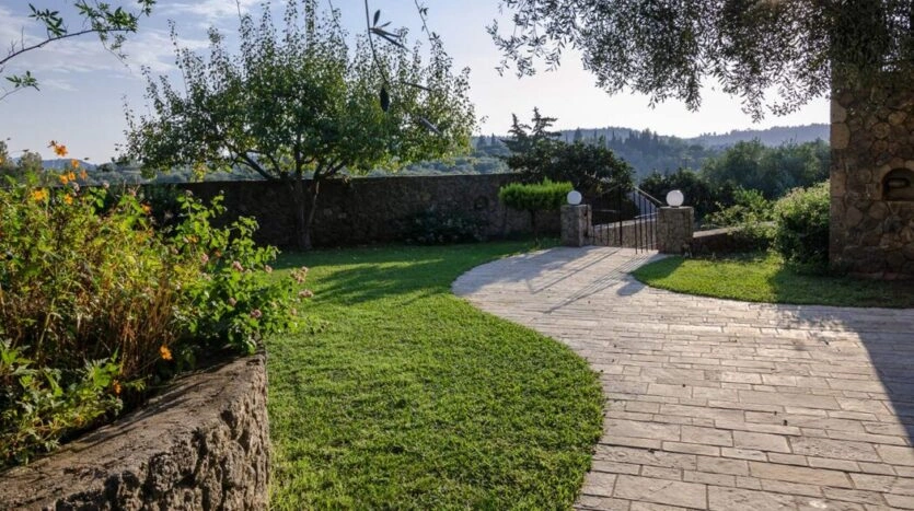 2 - vente villa vue mer dassia îles ioniennes grèce
