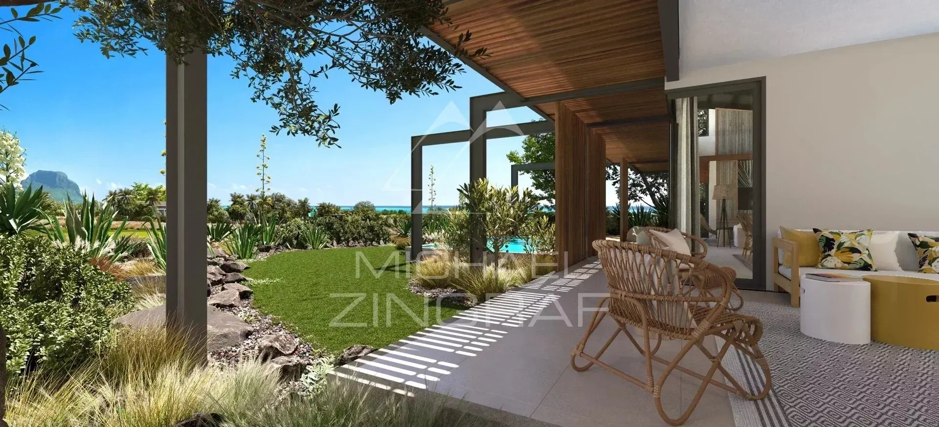 2 - vendita casa vista mare black river rivière noire mauritius