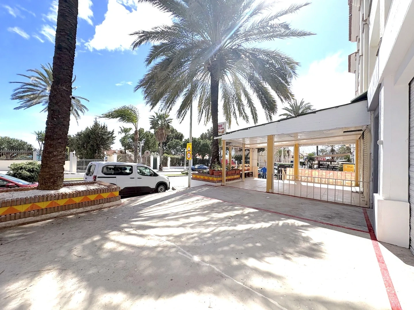 Business mit Terrasse