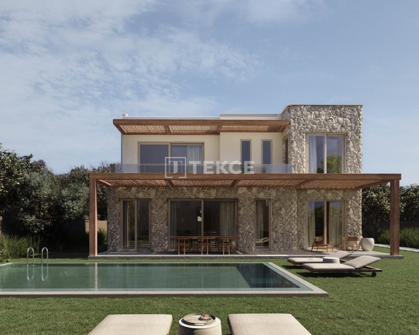 1 - sea view house for sale in bodrum muğla turkey