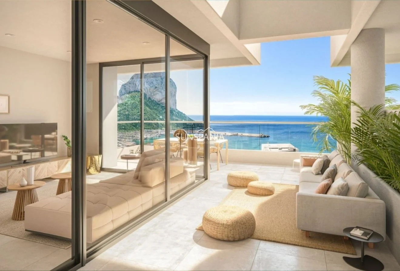 1 - vente appartement vue mer calpe - costa blanca communauté valencienne espagne