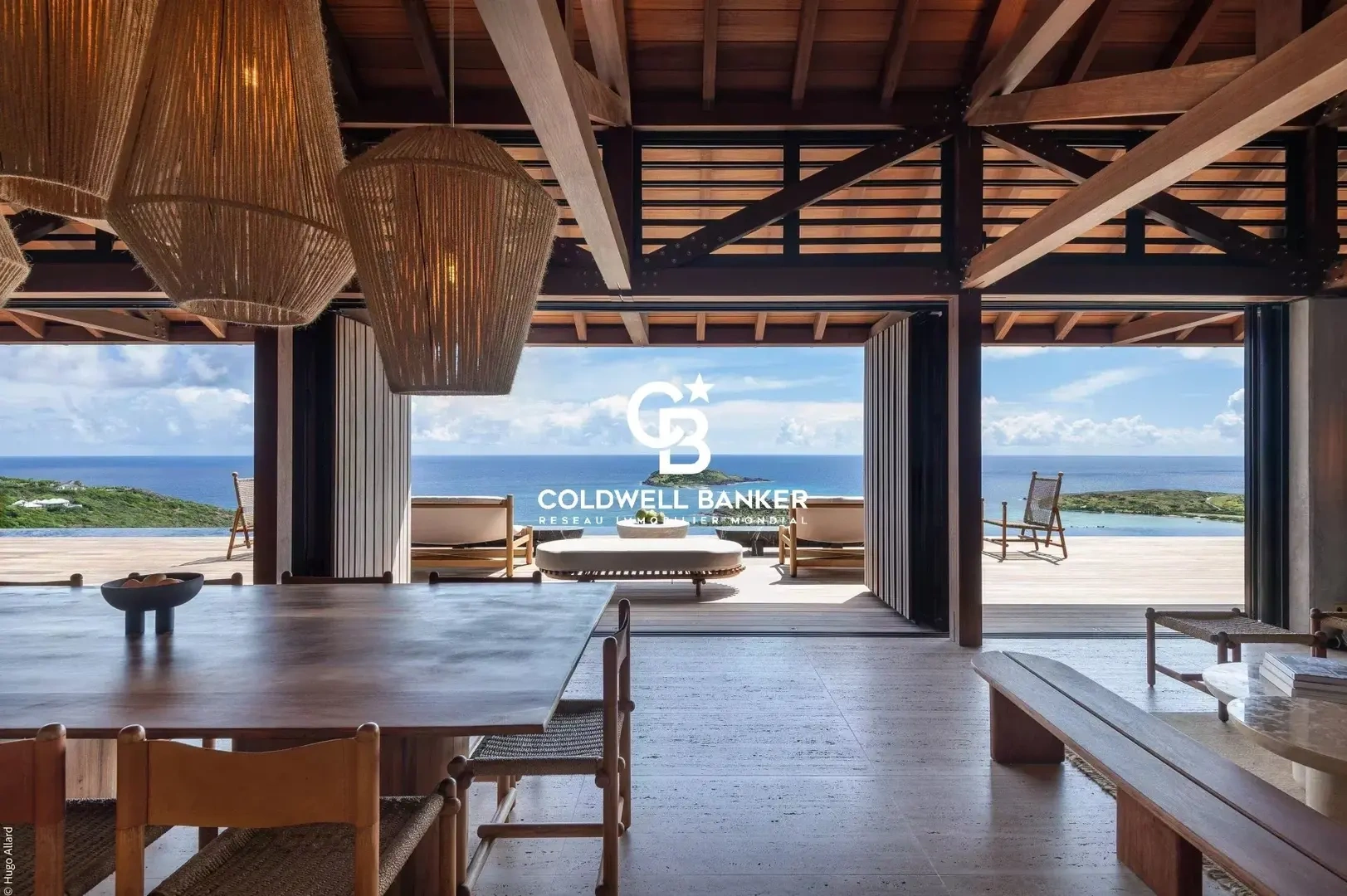 2 - venta casa vista al mar saint-barthélemy san bartolomé - antillas francesas islas del caribe