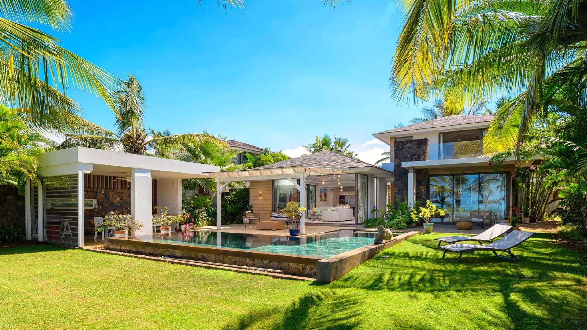 2 - verkoop villa uitzicht op zee haute rive rivière du rempart mauritius