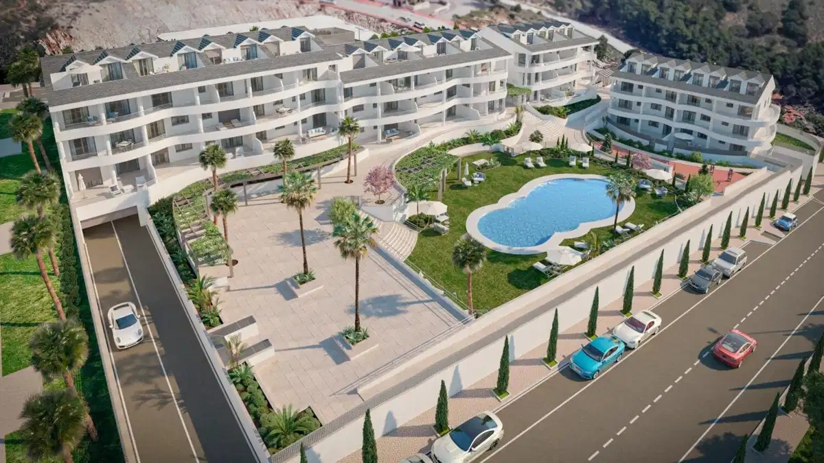1 - venda apartamento vista de mar benalmadena - costa del sol andaluzia espanha