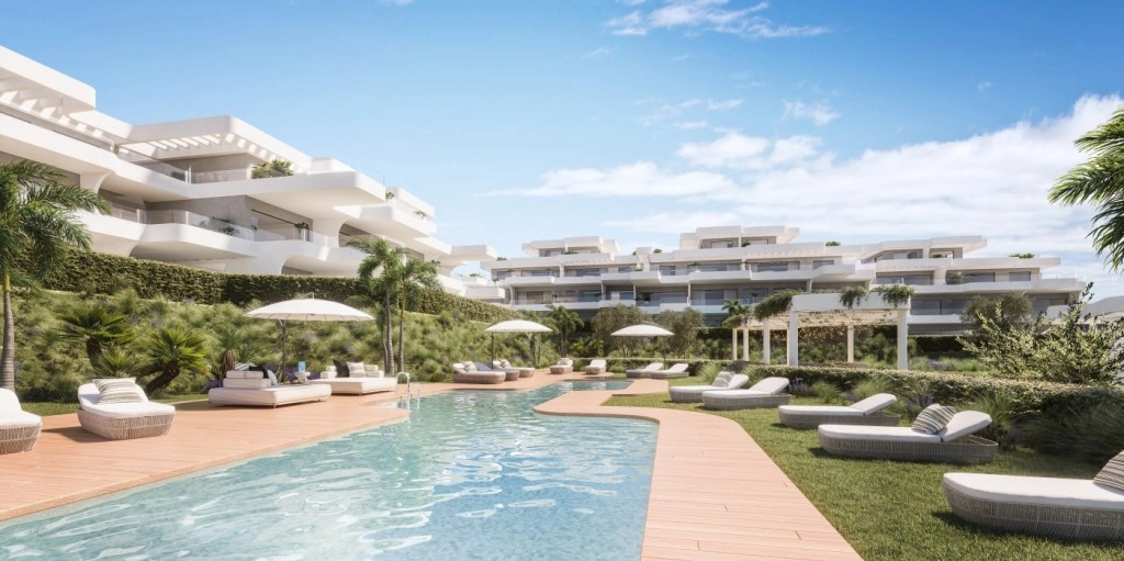 1 - verkoop appartement uitzicht op zee estepona - costa del sol andalusië spanje