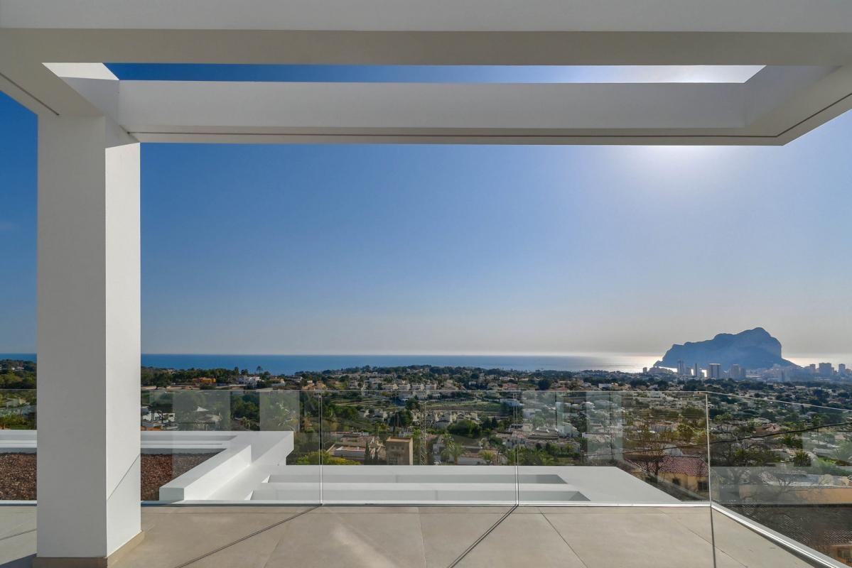 1 - sea view house for sale in calpe - costa blanca valencian community spain