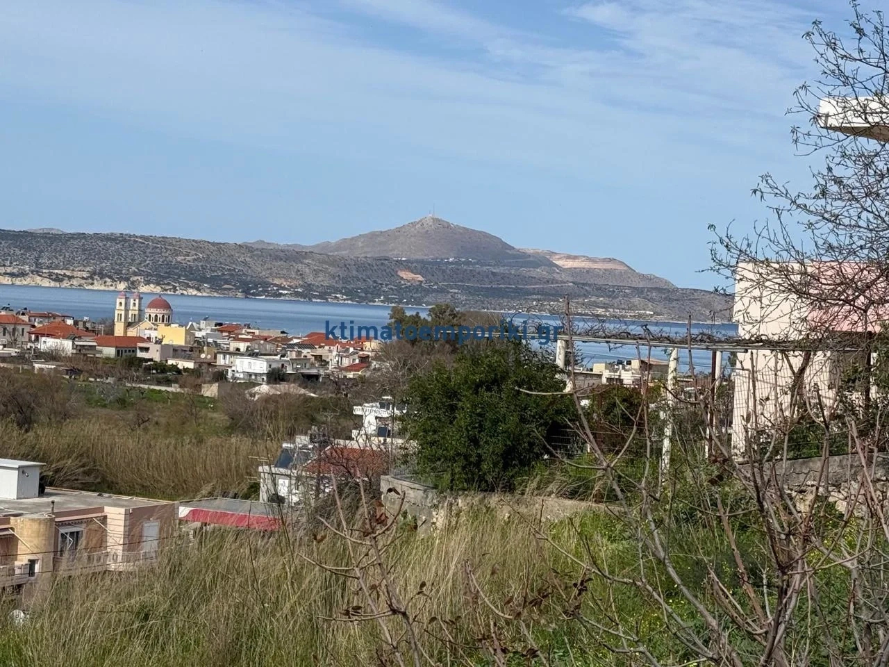 1 - продажа территория вид моря kalyves крит греция