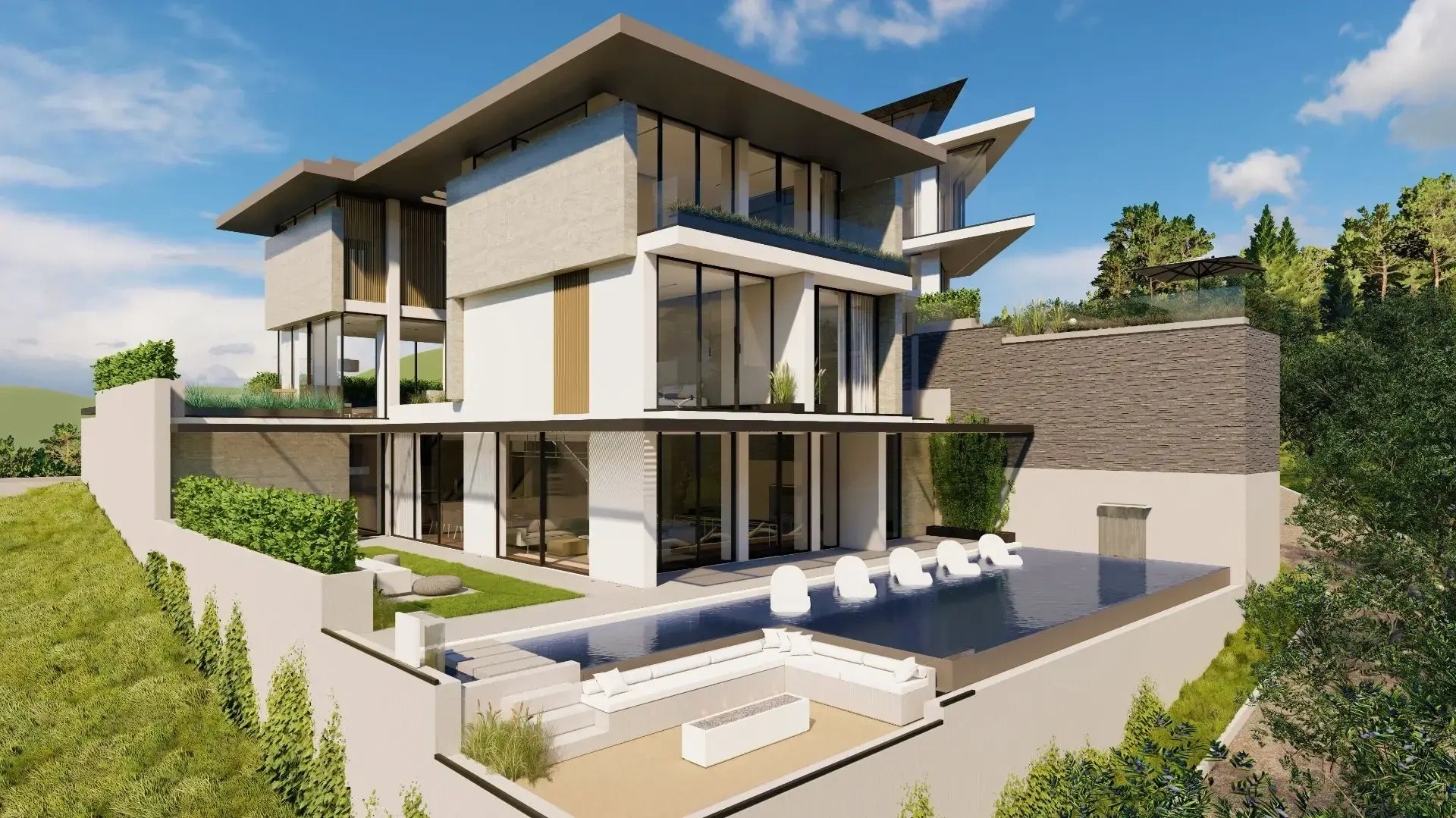 1 - vente villa plage à pied alanya antalya turquie