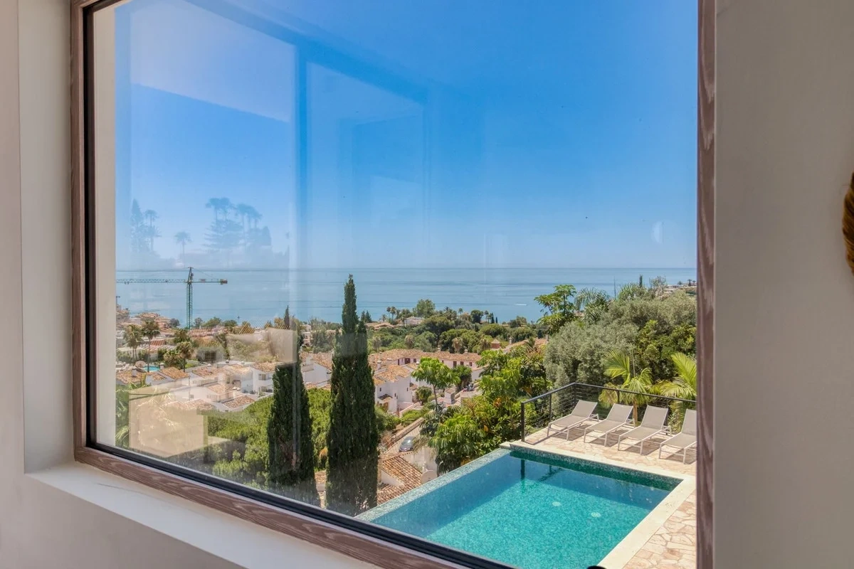 2 - sea view house for sale in benalmadena - costa del sol andalusia spain