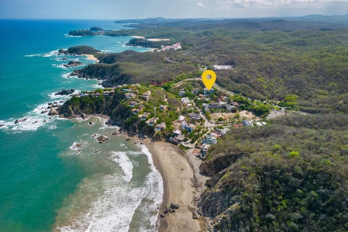 1 - продажа квартира вид моря santa maria huatulco оахака мексика