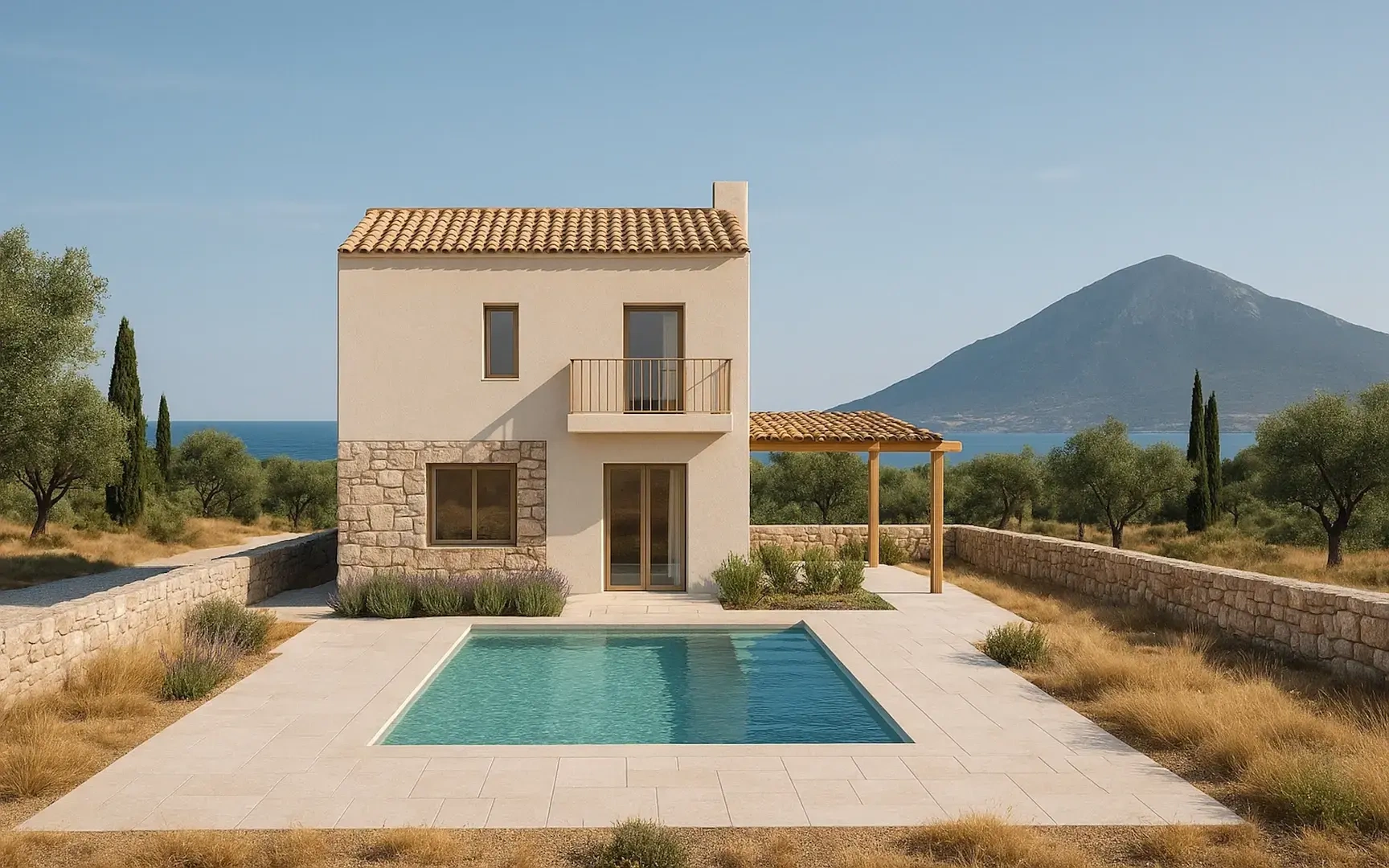 1 - vendita casa vista mare kefalonia isole ioniche grecia