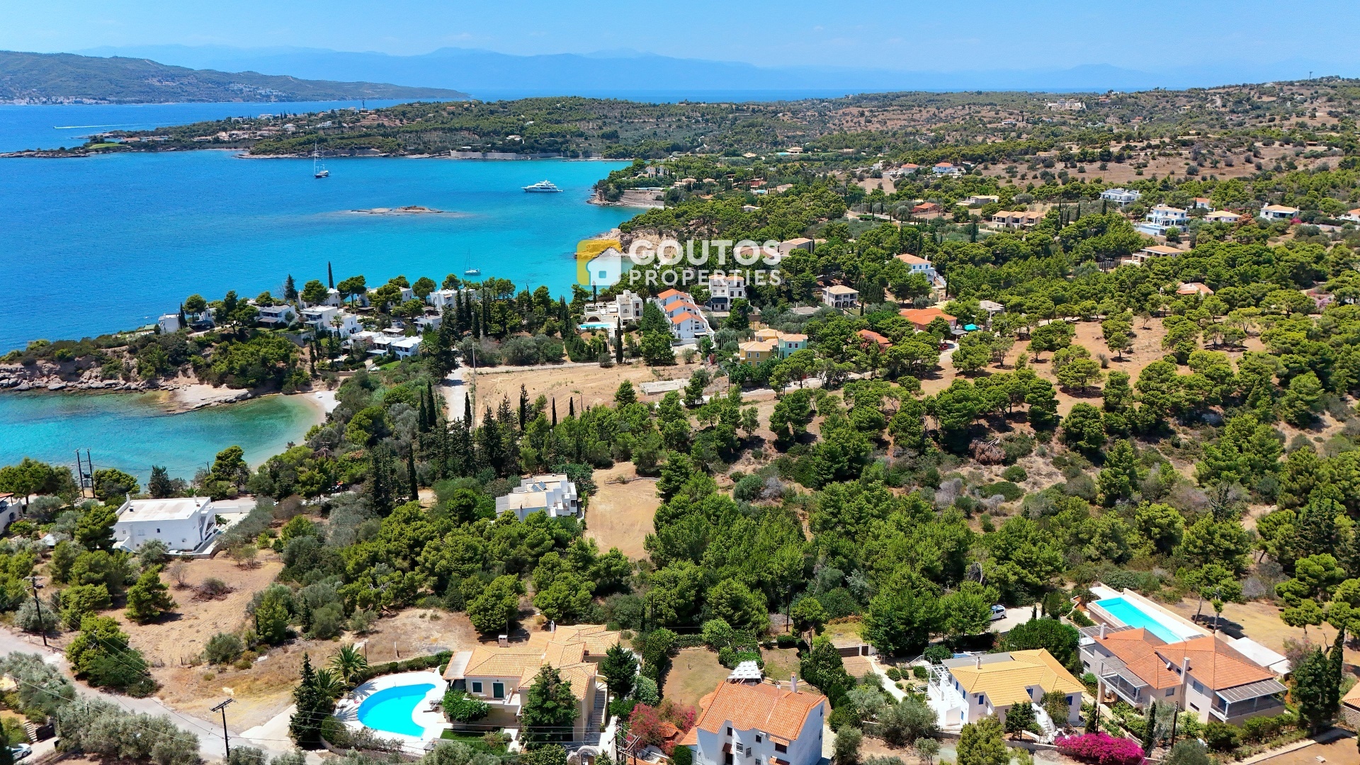 2 - venta terreno vista al mar ágios aimilianós peloponeso grecia