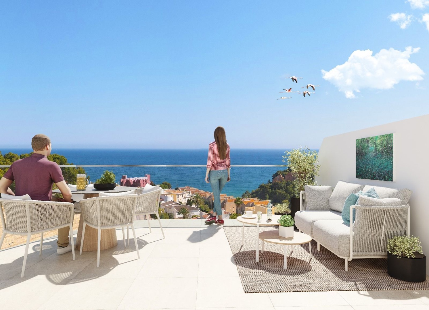 2 - verkauf wohnung meerblick calpe - costa blanca valencia spanien