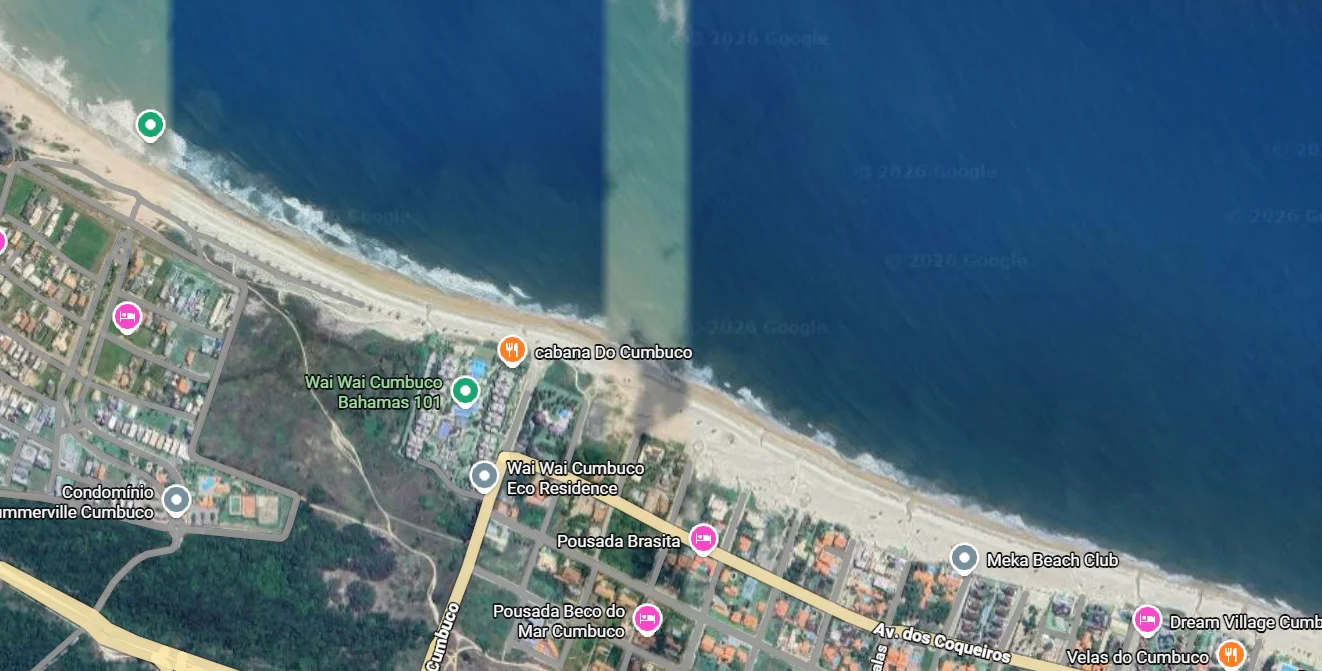 2 - vente appartement pieds dans l'eau cumbuco ceará brésil