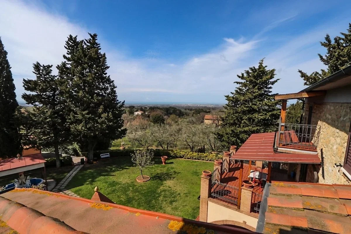 2 - sea view estate for sale in guardistallo tuscany italy