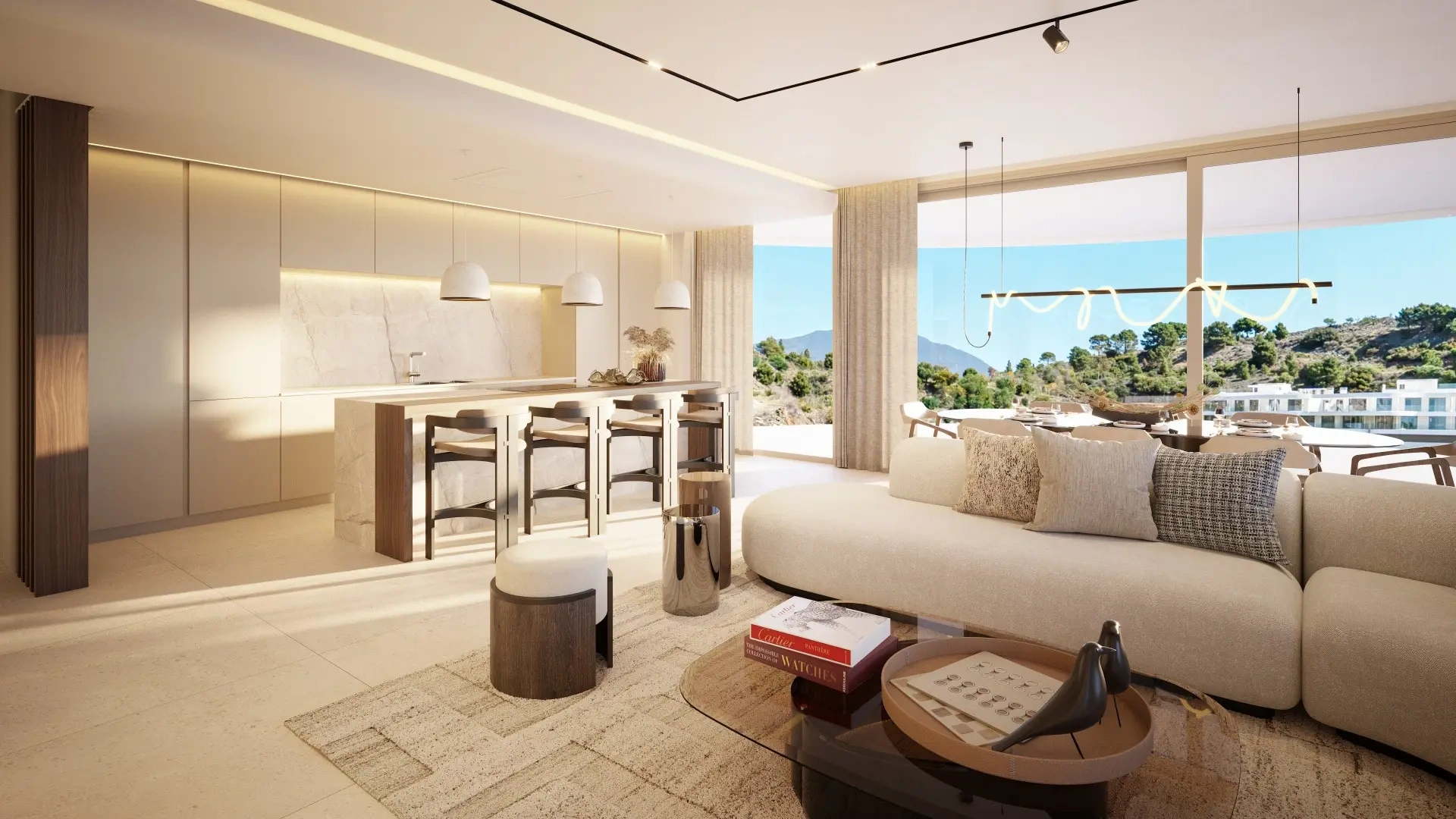 2 - verkauf wohnung meerblick benahavis - costa del sol andalusien spanien