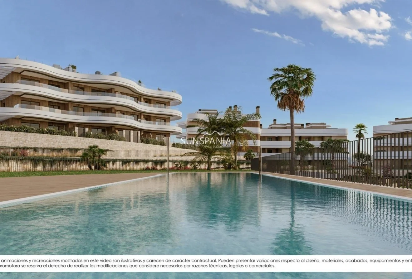 2 - продажа квартира вид моря finestrat - costa blanca валенсия испания