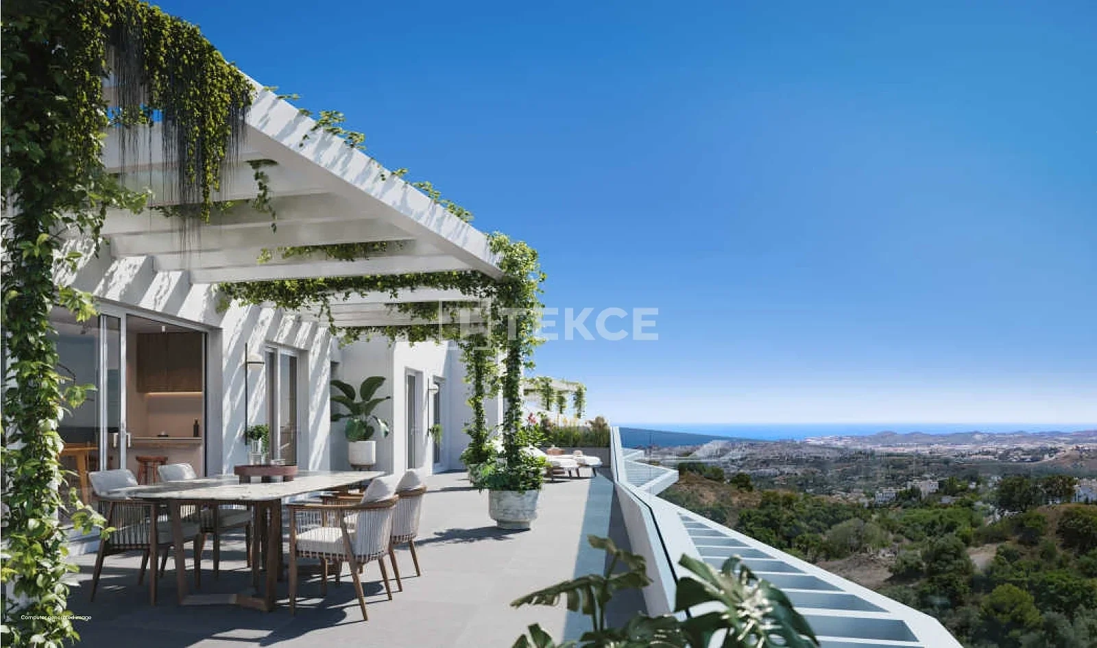 2 - продажа квартира вид моря mijas андалусия испания