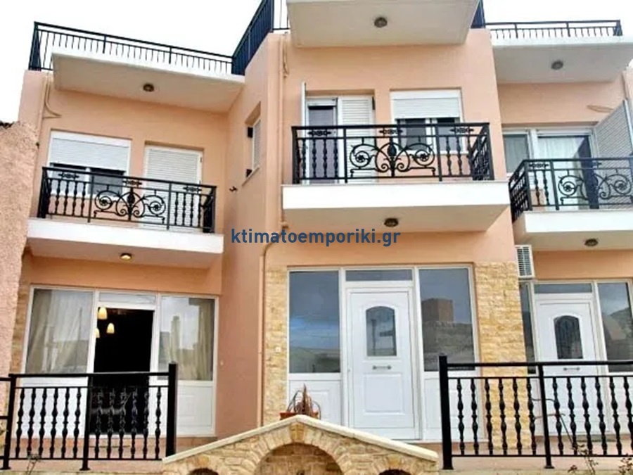 1 - vente maison plage à pied pýrgos psilonérou crète grèce