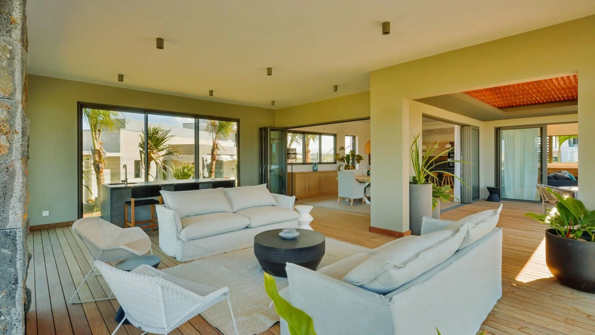 2 - продажа villa вид моря beau champ флак маврикий
