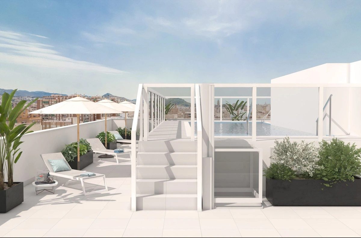 1 - venda apartamento vista de mar malaga andaluzia espanha
