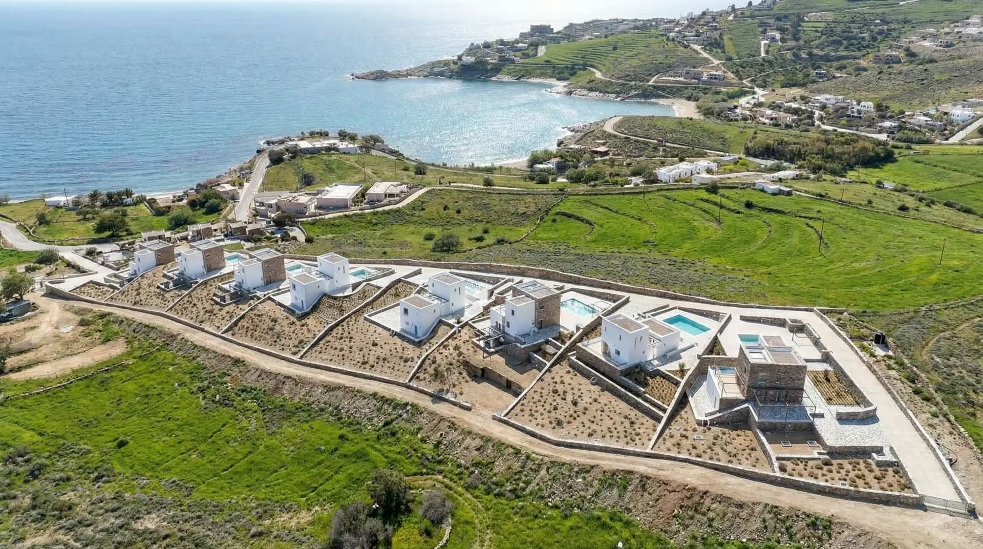 1 - продажа дом вид моря кея - киклады южные эгейские острова греция