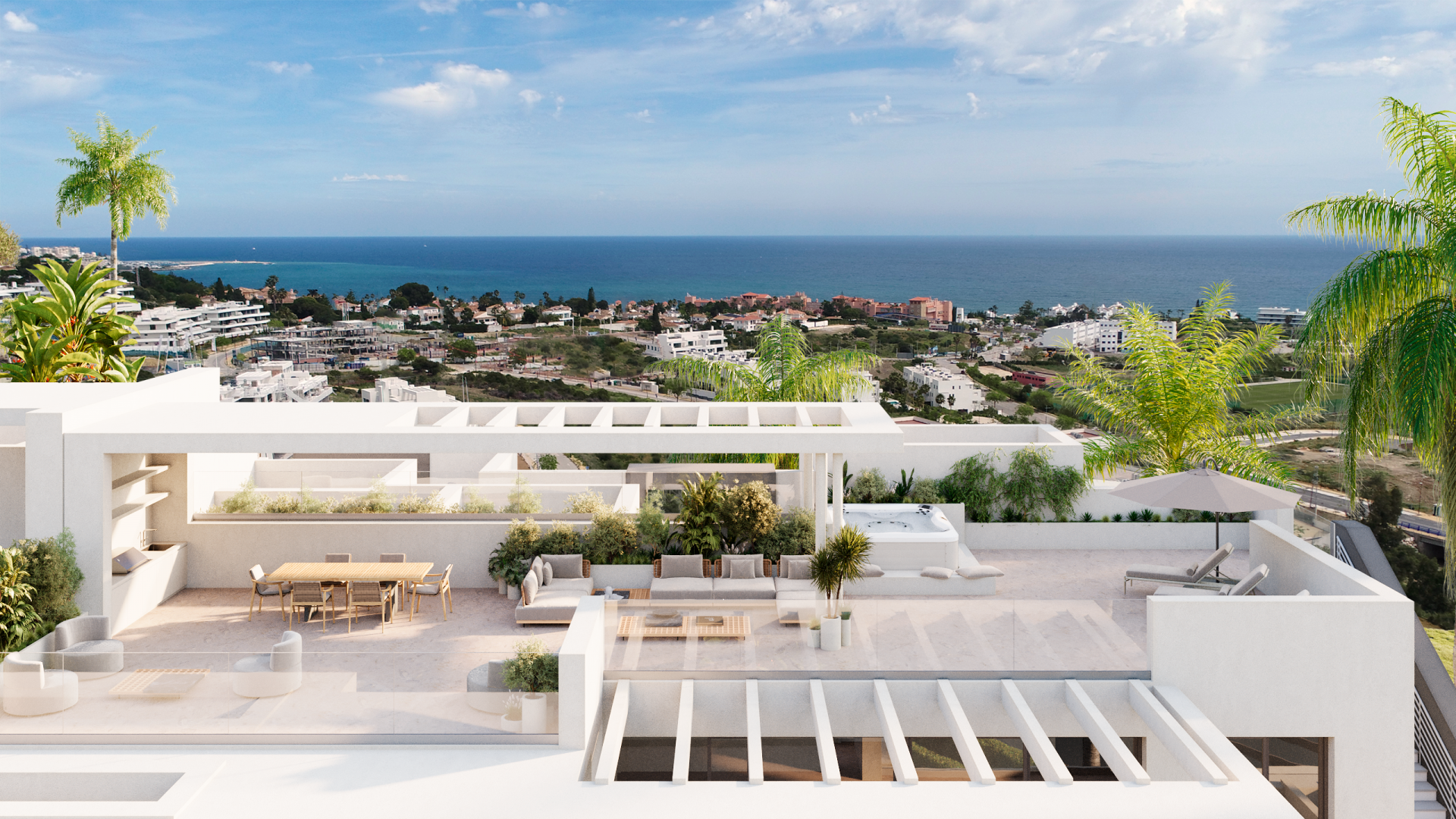 2 - vendita appartamento vista mare estepona - costa del sol andalusia spagna